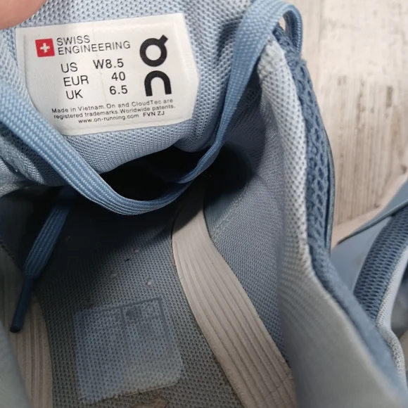 On Running Cloudswift "Lake/Sky" Blue Runners Athleisure Sneakers #1234 - Picture 10 of 12